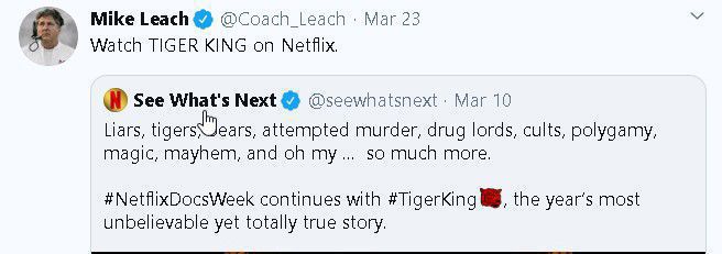 College football coach Mike Leach